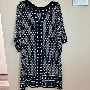 Michael Kors Geometric Patterned Dress nwot